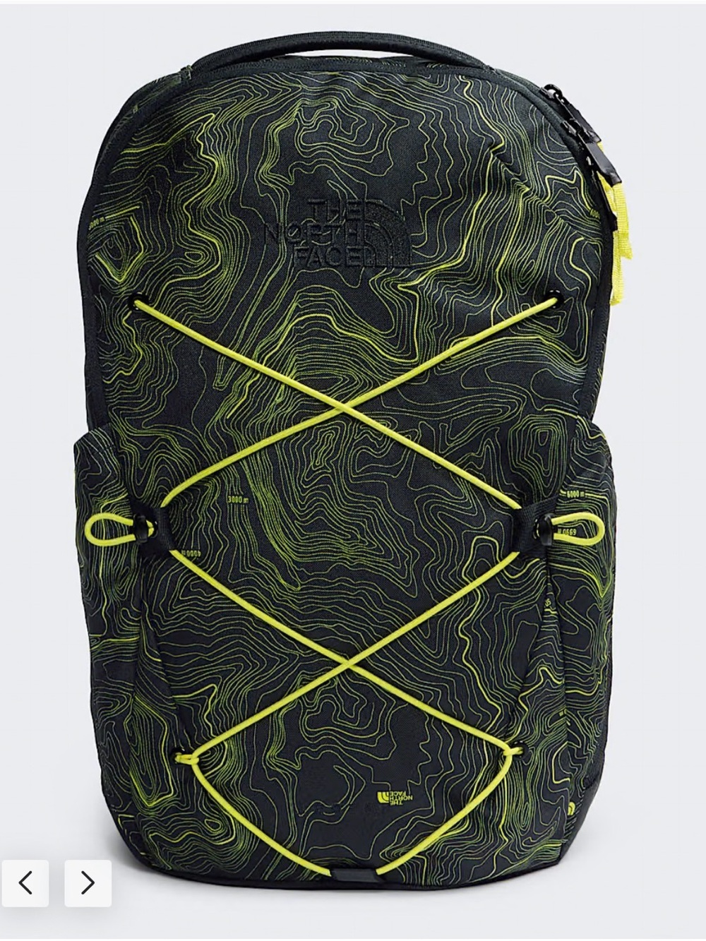 28L North Face Jester Backpack Sun Yellow Bag 16” Laptop Sleeve Office School